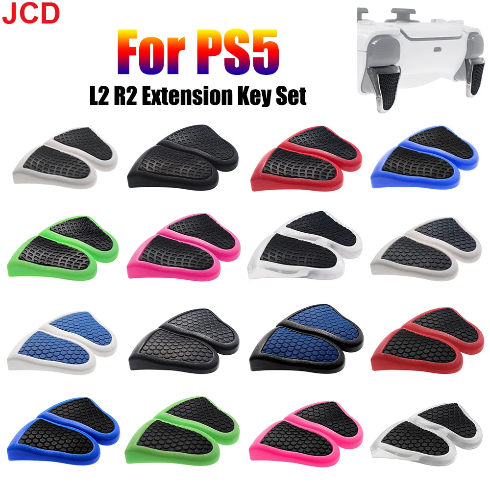 1Pcs L2 R2 Trigger Extender Analog Extender Button Kit Anti-Slip Replacement Parts for PS5 Controller Extension Key Set