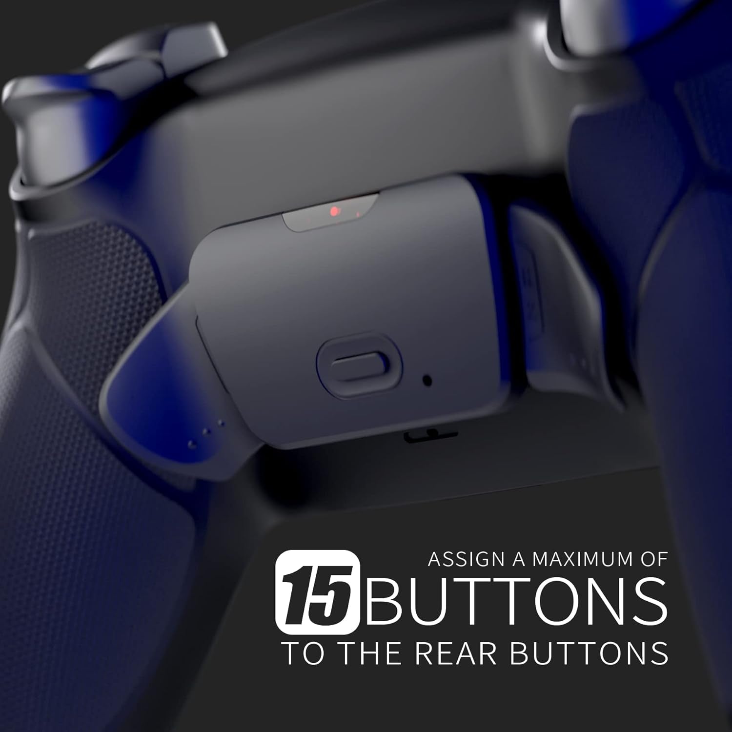 Custom Esports Rival Controller 2 Paddle Buttons & Interchangeable Thumbsticks & Hair Trigger Compatible with Ps5 Custom Controller PC Wireles FPS Gaming Gamepad - Green Weeds